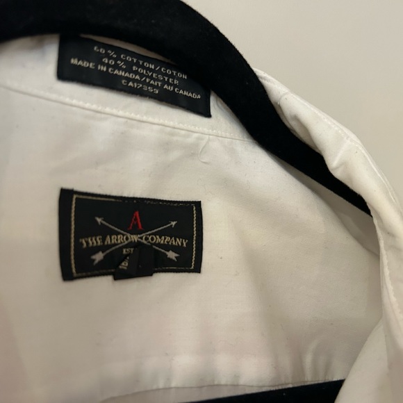 The Arrow Company Vintage White Button Down - Picture 2 of 2